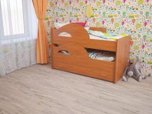 Кровать выкатная с ящиком Матрёшка в Добрянке - dobryanka.ok-mebel.com | фото 7