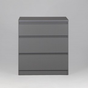 2.03.02.060.4 КАСТОР комод 3 ящика RU серый в Добрянке - dobryanka.ok-mebel.com | фото 2