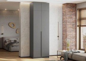 Антресоль 800 «ШК-5» Графит серый в Добрянке - dobryanka.ok-mebel.com | фото 4