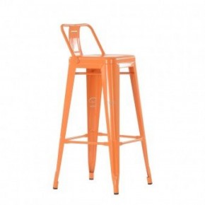 Барный стул Barneo N-242 Tolix Style 2003 Оранжевый в Добрянке - dobryanka.ok-mebel.com | фото