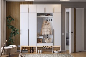 БАСКО Прихожая К7 (белое дерево) в Добрянке - dobryanka.ok-mebel.com | фото 13