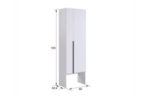 БАСКО Прихожая К8 (графит) в Добрянке - dobryanka.ok-mebel.com | фото 3