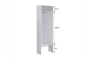 БАСКО Прихожая К8 (графит) в Добрянке - dobryanka.ok-mebel.com | фото 4