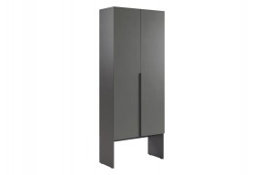 БАСКО Шкаф двухдверный L800 (графит) в Добрянке - dobryanka.ok-mebel.com | фото