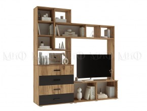 БЕЛЛА Гостиная (модульная) графит в Добрянке - dobryanka.ok-mebel.com | фото 4