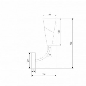 Бра Eurosvet Rhyton 60167/1 никель в Добрянке - dobryanka.ok-mebel.com | фото 6