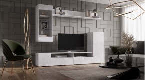 ДАЛЛАС Гостиная (модульная) цемент светлый в Добрянке - dobryanka.ok-mebel.com | фото