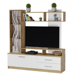 ДАРЬЯ Гостиная (Крафт серый/Крафт белый) в Добрянке - dobryanka.ok-mebel.com | фото 4