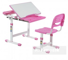 Комплект парта + стул трансформеры Cantare Pink в Добрянке - dobryanka.ok-mebel.com | фото