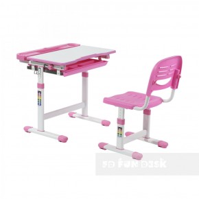 Комплект парта + стул трансформеры Cantare Pink в Добрянке - dobryanka.ok-mebel.com | фото 2
