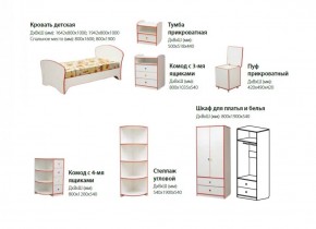 Набор мебели для детской Юниор-10 (с кроватью 800*1600) ЛДСП в Добрянке - dobryanka.ok-mebel.com | фото 2