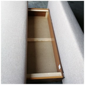 Диван-кровать Комфорт без подлокотников BALTIC AZURE (2 подушки) в Добрянке - dobryanka.ok-mebel.com | фото 6