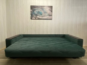 Диван Престиж-15 (НПБ+МДФ) велюр Sensey bottle green в Добрянке - dobryanka.ok-mebel.com | фото 4