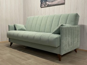 Диван Престиж-3 (НПБ) велюр Sensey mist green в Добрянке - dobryanka.ok-mebel.com | фото 2