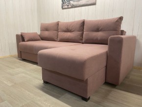 Диван угловой Комфорт-3 (НПБ) велюр Luma 16 в Добрянке - dobryanka.ok-mebel.com | фото 2