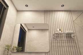 DK2036-BK Встраиваемый светильник влагозащ., IP 44, до 15 Вт, GU10, LED, черный, алюминий в Добрянке - dobryanka.ok-mebel.com | фото 6
