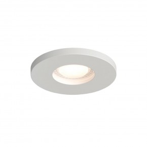 DK2036-WH Встраиваемый светильник влагозащ., IP 44, до 15 Вт, GU10, LED, белый, алюминий в Добрянке - dobryanka.ok-mebel.com | фото 3