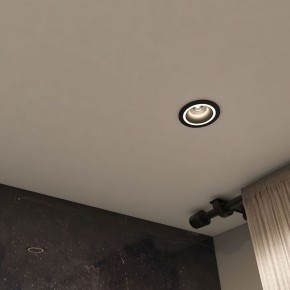 DK2060-BK Встраиваемый светильник IP 20, до 15 Вт, GU10, LED, черный, алюминий в Добрянке - dobryanka.ok-mebel.com | фото 4