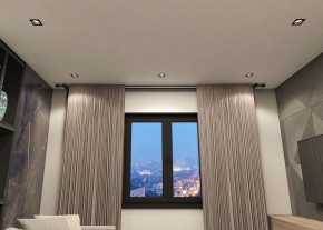 DK2061-BK Встраиваемый светильник IP 20, до 15 Вт, GU10, LED, черный, алюминий в Добрянке - dobryanka.ok-mebel.com | фото 3
