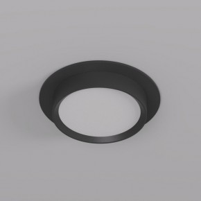 DK2090-BK Встраиваемый светильник FLAT, IP 20, до 15 Вт, GX53, LED, черный, алюминий в Добрянке - dobryanka.ok-mebel.com | фото 2