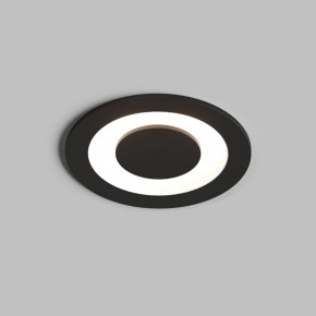DK2500-BK Встраиваемый светильник, IP 20, 5 Вт, LED 3000, черный, алюминий в Добрянке - dobryanka.ok-mebel.com | фото 2