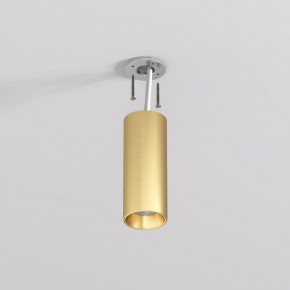 DK2615-SB Накладной светильник SHINE TUBE со светодиодом, D45*H115, IP20, 3000К, 7W, RA?90, сатинированная латунь, алюминий в Добрянке - dobryanka.ok-mebel.com | фото 3