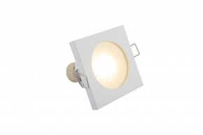DK3014-WH Встраиваемый светильник влагозащ., IP 44, 50 Вт, GU10, белый, алюминий в Добрянке - dobryanka.ok-mebel.com | фото 3