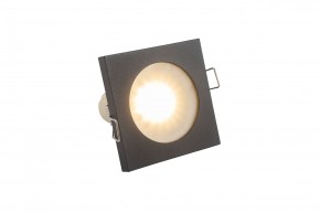 DK3015-BK Встраиваемый светильник влагозащ., IP 44, 50 Вт, GU10, черный, алюминий в Добрянке - dobryanka.ok-mebel.com | фото 3
