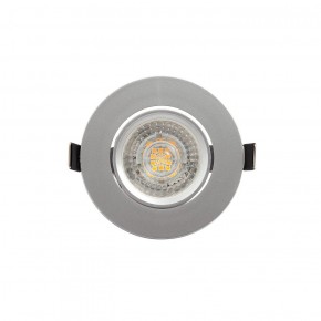 DK3020-CM Встраиваемый светильник, IP 20, 10 Вт, GU5.3, LED, серый, пластик в Добрянке - dobryanka.ok-mebel.com | фото