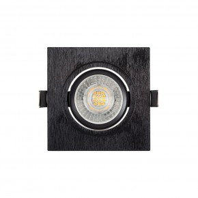 DK3021-BK Встраиваемый светильник, IP 20, 10 Вт, GU5.3, LED, черный, пластик в Добрянке - dobryanka.ok-mebel.com | фото