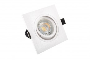 DK3021-WH Встраиваемый светильник, IP 20, 10 Вт, GU5.3, LED, белый, пластик в Добрянке - dobryanka.ok-mebel.com | фото