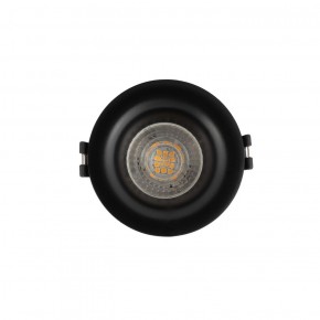 DK3024-BK Встраиваемый светильник, IP 20, 10 Вт, GU5.3, LED, черный, пластик в Добрянке - dobryanka.ok-mebel.com | фото 2