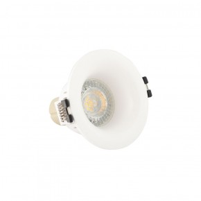 DK3024-WH Встраиваемый светильник, IP 20, 10 Вт, GU5.3, LED, белый, пластик в Добрянке - dobryanka.ok-mebel.com | фото 4