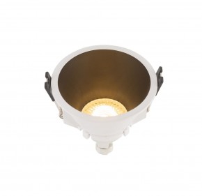 DK3026-WB Встраиваемый светильник, IP 20, 10 Вт, GU5.3, LED, белый/черный, пластик в Добрянке - dobryanka.ok-mebel.com | фото 3