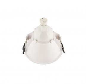 DK3026-WB Встраиваемый светильник, IP 20, 10 Вт, GU5.3, LED, белый/черный, пластик в Добрянке - dobryanka.ok-mebel.com | фото 4