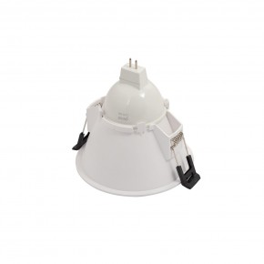 DK3026-WH Встраиваемый светильник, IP 20, 10 Вт, GU5.3, LED, белый, пластик в Добрянке - dobryanka.ok-mebel.com | фото 3