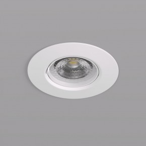 DK3028-WH Встраиваемый светильник, IP 20, 10 Вт, GU5.3, LED, белый, пластик в Добрянке - dobryanka.ok-mebel.com | фото 2