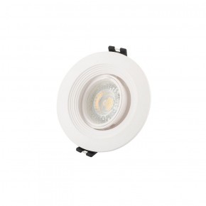 DK3029-WH Встраиваемый светильник, IP 20, 10 Вт, GU5.3, LED, белый, пластик в Добрянке - dobryanka.ok-mebel.com | фото 2
