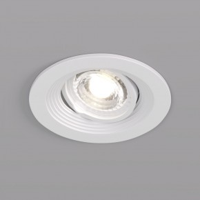 DK3029-WH Встраиваемый светильник, IP 20, 10 Вт, GU5.3, LED, белый, пластик в Добрянке - dobryanka.ok-mebel.com | фото
