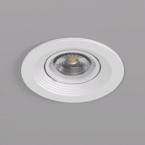 DK3029-WH Встраиваемый светильник, IP 20, 10 Вт, GU5.3, LED, белый, пластик в Добрянке - dobryanka.ok-mebel.com | фото 4