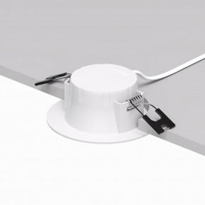 DK3046-WH Встраиваемый светильник, IP 20, 5Вт, LED, белый, пластик в Добрянке - dobryanka.ok-mebel.com | фото 4