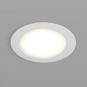 DK3048-WH Встраиваемый светильник, IP 20, 7Вт, LED, белый, пластик в Добрянке - dobryanka.ok-mebel.com | фото