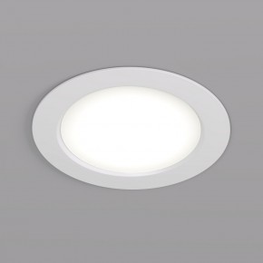 DK3049-WH Встраиваемый светильник, IP 20, 7Вт, LED, белый, пластик в Добрянке - dobryanka.ok-mebel.com | фото