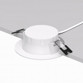 DK3049-WH Встраиваемый светильник, IP 20, 7Вт, LED, белый, пластик в Добрянке - dobryanka.ok-mebel.com | фото 3