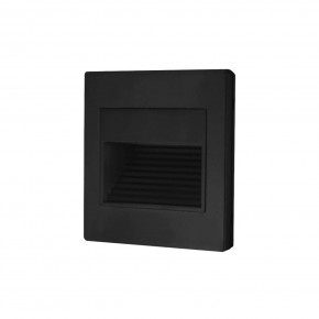 DK3050-BK Светильник встраиваемый в стену, IP 20, LED 3000, 1 Вт, черный пластик в Добрянке - dobryanka.ok-mebel.com | фото