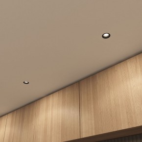 DK3055-BK Встраиваемый светильник, IP 20, 10 Вт, GU5.3, LED, черный, пластик в Добрянке - dobryanka.ok-mebel.com | фото 4