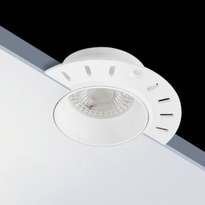 DK3055-WH Встраиваемый светильник, IP 20, 10 Вт, GU5.3, LED, белый, пластик в Добрянке - dobryanka.ok-mebel.com | фото 2
