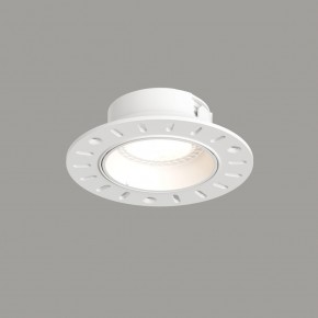 DK3055-WH Встраиваемый светильник, IP 20, 10 Вт, GU5.3, LED, белый, пластик в Добрянке - dobryanka.ok-mebel.com | фото