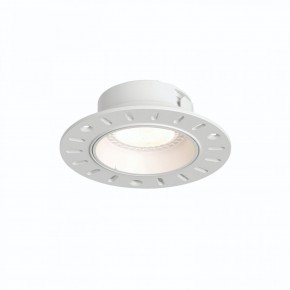 DK3055-WH Встраиваемый светильник, IP 20, 10 Вт, GU5.3, LED, белый, пластик в Добрянке - dobryanka.ok-mebel.com | фото 4
