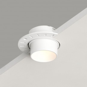 DK3056-WH Встраиваемый светильник под шпатлевку, IP20, до 15 Вт, LED, GU5,3, белый, пластик в Добрянке - dobryanka.ok-mebel.com | фото 2